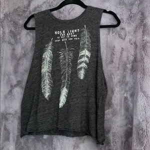 Grey women’s tank top